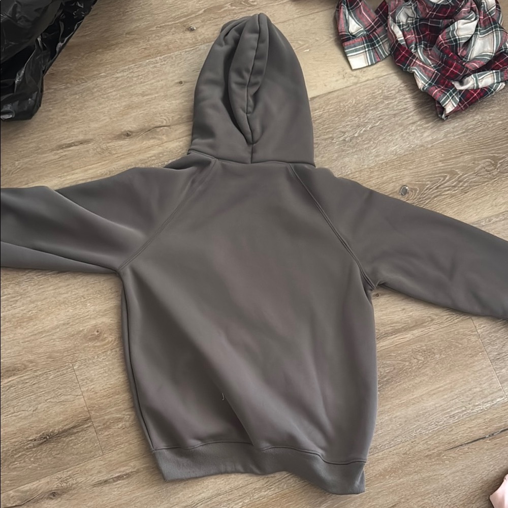 Amazon Essentials Gray Hoodie Jacket - image 2